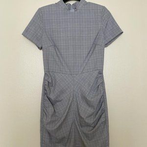 Zara Plaid Mini Dress